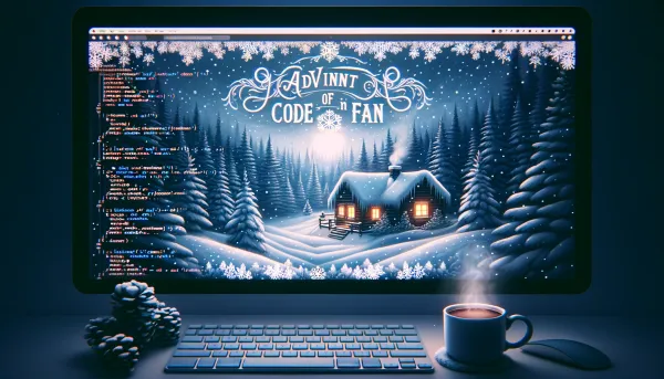img of Solving Advent of Code 2023 in Fan